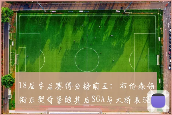 18届季后赛得分榜前五：布伦森领衔东契奇紧随其后SGA与大桥表现抢眼